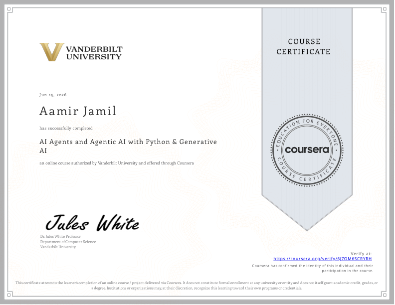 AI Agents And Agentic AI With Python & Generative